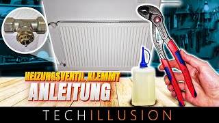 🔥🛠️Heizkörper Thermostat Stift klemmt🧐 WAS TUN 😱 Heizung wird nicht warm  Anleitung [upl. by Ecargyram]