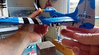 VolantexRC P51 Mustang Micro RC Warbird Stabilisation Explained [upl. by Carri]