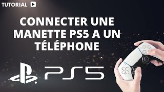 Comment connecter sa manette PS5 à son téléphone [upl. by Eydnarb105]