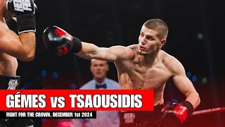 HELL Boxing Kings Gémes Levente vs Teocharis Tsaousidis  Quarterfinals 4 [upl. by Karena]