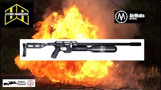 Airmaks Arms KATRAN Long Full Review from UTAH AIRGUNS  Accuracy Testing [upl. by Krischer]