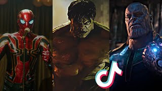 BEST MARVEL TIKTOK EDITS COMPILATION ⚡️  Marvel Edits 2 [upl. by Nanreik]