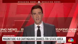 Is magnitude 48 earthquake strong NYC physics professor explains  NBC New York [upl. by Mile815]