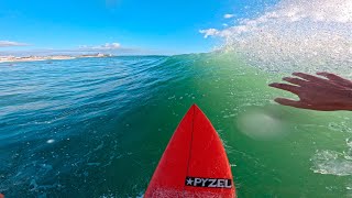 Relaxing afternoon surf session at Carcavelos [upl. by Steffie]