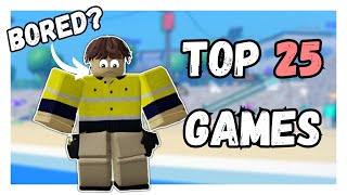 25 Of THE BEST Roblox Games To Play When Youre Bored 2024 [upl. by Armilda194]