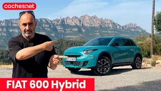 Fiat 600 Hybrid 100 CV 2024  Prueba  Test  Review en español  cochesnet [upl. by Kaasi]