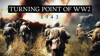 1943 Turning Point of WW2 in Europe Documentary [upl. by Newell784]