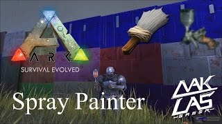 ARK  survival evolved เจาะลึกระบบสี Spray Painter EP 30 [upl. by Carrie759]