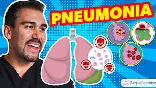 Pneumonia symptoms patho nursing interventions for NCLEX RN amp LPN [upl. by Eanehs994]