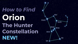 How to Find Orion the Hunter Constellation [upl. by Tlevesor328]