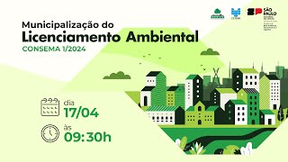 Municipalização do Licenciamento Ambiental [upl. by Notnats403]