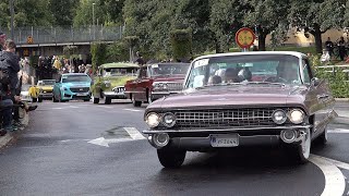 Västerås Summer Meet Finbils Cruising  Varos Cruising 2024 Classic cars [upl. by Aicele]