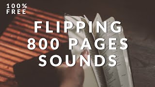 Page Flip Sound Effects  RoyaltyFree Book Page Turning Sounds [upl. by Aciretnahs544]