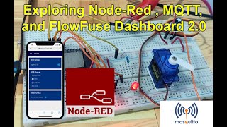 Exploring NodeRed Dashboard 20 and MQTT  Step By Step Guide [upl. by Auhs]