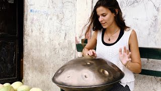 Handpan Music  The Old Sea David Kuckhermann amp Milena Holtz [upl. by Ardyaf]