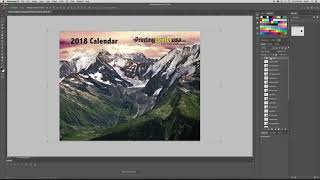 Photoshop Calendar Templates Tutorial [upl. by Eded]