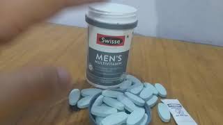 SWISSE MEN MULTIVITAMIN honest review in hindi [upl. by Eirroc]