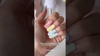 Goodbye bitten nails hello gorgeous gel nails Ready to transform Watch now NailGoals ManiMagic [upl. by Trudey]