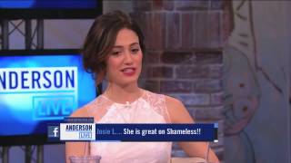 Emmy Rossum on Playing Tricks on Shameless CoStars [upl. by Andrei]