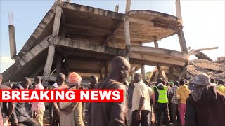 BREAKING NEWS Many feared dead after a house that was halfway demolished collapsed in Kanduyi [upl. by Nnaaihtnyc]