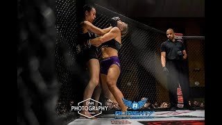 Lanchana Green Clinch Work Breakdown in MMA [upl. by Swithbert972]