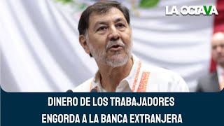 NOROÑA DESMIENTE al PRIAN el DINERO de las PENSIONES de los TRABAJADORES se lo QUEDA la BANCA [upl. by Diena]