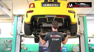 Recensione Akrapovic  500 Abarth  595 Competizione exhaust sound retrofit [upl. by Assirroc]