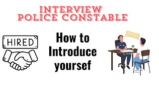 Sindh police interview How to introduce Yourself  Interview Mai introduction kesy den [upl. by Breed]