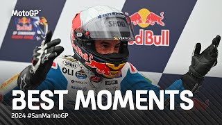 Best MotoGP™ Moments 🔥  2024 SanMarinoGP [upl. by Sue]