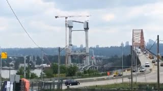 May 30 2023 Pattullo Bridge Replacement Project [upl. by Syck]