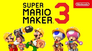 Super Mario Maker 3  UNOFFICIAL Trailer  Nintendo Switch [upl. by Leventhal]