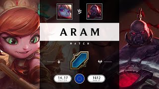 ARAM Match Super Poppy vs Super Sion  EUW server Patch 1417 [upl. by Kenna47]