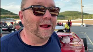 Huntsville Speedway John Thomas P2 Qualifying Interview [upl. by Harbird]