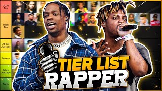 The only correct rapper tier list [upl. by Naaman]