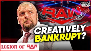 Triple H is out of ideas with WWE  Legion of RAW  WWE RAW Review [upl. by Trumann]