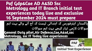 Today Paf GdpampCae AD AampSD ssc Metrology IT Branch initial test experiences paf gdp [upl. by Nirmak]