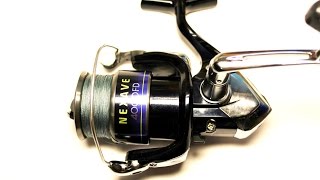 Безынерционная катушка SHIMANO NEXAVE 4000FD обзорвзгляд изнутри ТО [upl. by Aleinad]