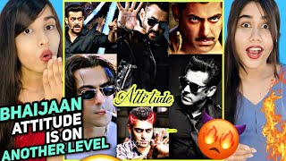 Salman Khan Full Angry Attitude Videos 🥵  Salman Bhai jaan Attitude  Pakistani Girl Reaction [upl. by Sylvester188]