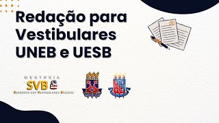 Como é a redação do vestibular UNEB e UESB [upl. by Otxis]