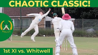 CHAOTIC CLASSIC  Cricket highlights w commentary  NWLCC 1sts v Whitwell 1sts  S2 ep18 [upl. by Mackey49]