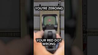 How to properly Zero your red dot [upl. by Monica18]