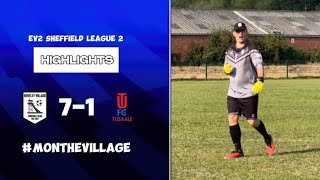 Bentley Village vs Tusaale United 71  EV2 Sheffield League Div 2 [upl. by Tillman]