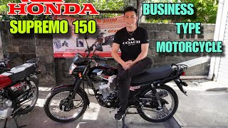 2024 HONDA TMX SUPREMO 150 BLACK [upl. by Annat88]