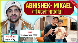 Abhishek Kumars First Video Call With Munawars Son Mikael Praises Samarth Reacts On KKK 14 [upl. by Drahsir335]