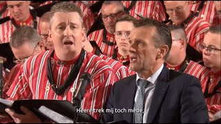 Mannenkoor Eiland Urk zingt quotHet ruwe padquot olv G Schinkel orgel H vd Meij Piano J Schenk [upl. by Marty459]