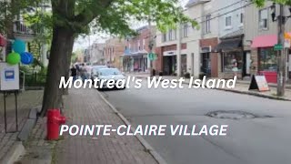 Exploring PointeClaire Village A Charming Lakeside Gem near Montreal [upl. by Acinomahs207]