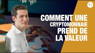 Comment une cryptomonnaie prend de la valeur [upl. by Mikkanen]