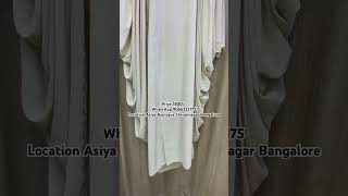 Asiyaboutique latestabayadesigns turkishabaya wholesale shivajinagar bangalore parda abaya [upl. by Ibbed]