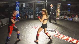 JO DAGENAIS VS JASMINE JASUDAVICIUS 125 LB RAGE IN THE CAGE 3 [upl. by Mill781]