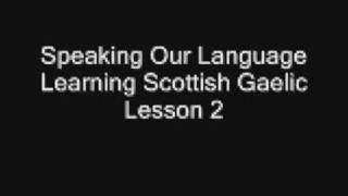 Speaking Our Language Lesson 2 [upl. by Thagard]